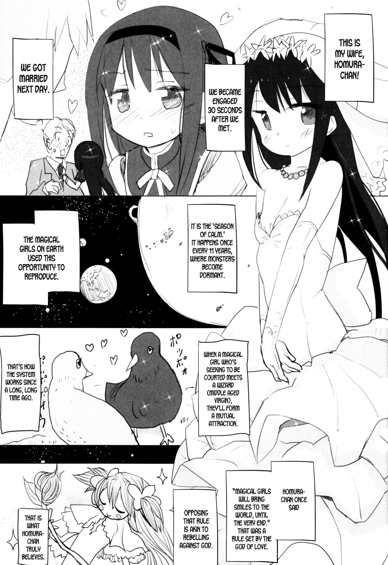 Hentai Manga Comic-Going On a Special honeymoon Vacation With Your loving Homura-chan!!-Read-2